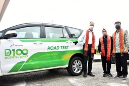 Menperin Jajal Mobil Green Diesel
