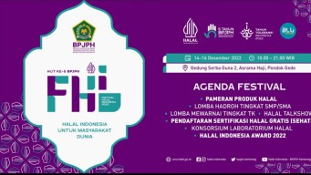 Ada Pendaftaran Sertifikasi Gratis di Festival Halal Indonesia