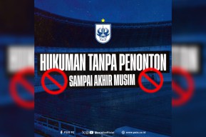 Sangat Berat, PSIS Disanksi Pertandingan Tanpa Penonton Hingga Akhir Musim
