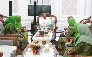 Silaturahmi Muslimat NU dengan Pj Wali Kota Probolinggo Dukung Agenda Harlah dan Halalbihalal