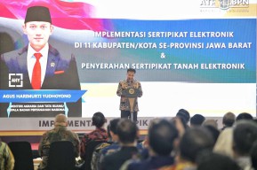 Peluncuran Sertipikat Elektronik di Jawa Barat: Inisiatif Baru untuk Pelayanan Publik yang Lebih Baik