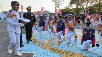 Universitas Hang Tuah Gelar Upacara Bon Voyage - 59 di Fakultas Vokasi Pelayaran