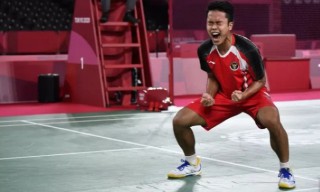 Ginting Lolos Semifinal Olimpiade Tokyo
