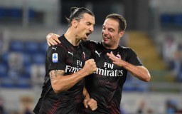 Dua Gol Ibrahimovic Bantu Milan Perpanjang Catatan Positif