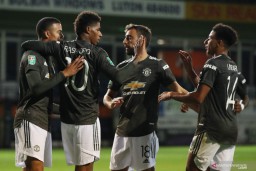 Tekuk Luton, MU Melaju ke Babak Empat Piala Liga Inggris