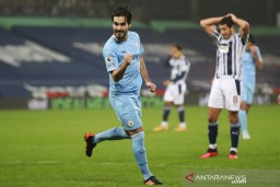 Tekuk West Bromwich, Manchester City ke Puncak Klasemen