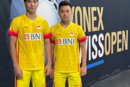 Ganda Putra Leo Rolly/Daniel Marthin Tumbangkan Unggulan Delapan