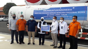 PT Pegadaian Bantu Oksigen bagi Jatim