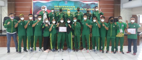 Forkompimda Jatim Pompa Semangat Juang Para Atlet Jatim