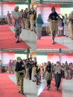 Buruh Gendong Beringharjo Fesyen Show Peringati Hari Kartini