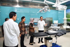 Presiden Jokowi Resmikan Gedung Kesehatan Pelayanan Ibu dan Anak di RS Sardjito Yogyakarta
