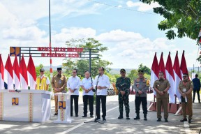 Presiden Jokowi Resmikan Inpres Jalan Daerah di Aceh, Dorong Peningkatan Distribusi Logistik
