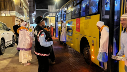 Jelang Puncak Haji, Layanan Bus Salawat Dihentikan Sementara, Makanan Siap Saji Mulai Didistribusikan