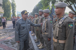 Wagub Jateng Minta Satpol PP, Damkar, dan Satlinmas Kedepankan Pelayanan Humanis