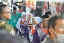 Jemaah Haji Mulai Masuk Asrama, Kloter Perdana Siap Diberangkatkan