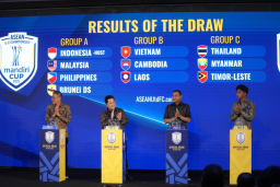 Indonesia Satu Grup dengan Malaysia di ASEAN U-23 Championship 2025