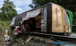 Kecelakaan Bus mahasiswa di Malaysia, 15 orang dilaporkan tewas