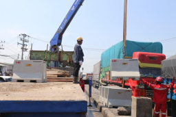 Penanganan Rob Sayung, U-Turn Jalan Nasional Ditutup Beton