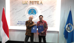 Dukung Kemajuan Dunia Pendidikan,  Bank Jatim dan UK Petra Tandatangani MoU