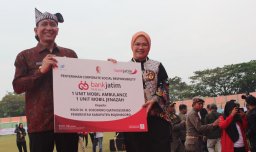 Peduli Bidang Kesehatan Hingga Pendidikan, Bank Jatim Serahkan CSR ke Pemkab Bojonegoro