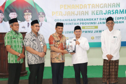 Sinergi Strategis Pemprov Jateng dan PWNU: Kolaborasi Nyata untuk Pembangunan Berbasis Keumatan