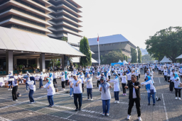 Membangun Keluarga Sehat dari Halaman Kantor Gubernur Jateng