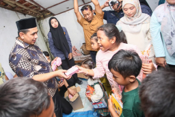 Pemprov Jateng Kucurkan Rp180 Juta untuk Korban Kebakaran Sumur Minyak di Blora