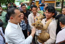 Wali Kota Surabaya Tinjau KBS, Siapkan Wahana Baru hingga Impian Hadirkan Panda Merah dan Gorila