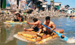 Sungai Kalianak Jadi Panggung Kemerdekaan, Warga Gelar Lomba Dayung Usai Normalisasi