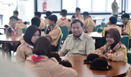Presiden Prabowo Tinjau Sekolah Rakyat Margaguna, Pastikan Akses Pendidikan Merata