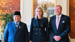 Prabowo Disambut Hangat Raja Willem-Alexander dan Ratu Maxima