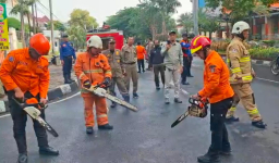 Pemkot Surabaya Gelar Simulasi Kedaruratan untuk Antisipasi Cuaca Ekstrem