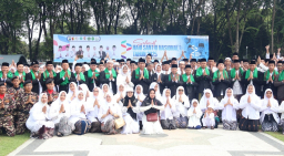 Ribuan Santri Padati Alun-Alun Bojonegoro, Kobarkan Semangat HSN 2025