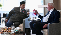 Prabowo dan Paul Keating Bahas Isu Strategis Kawasan di Sydney