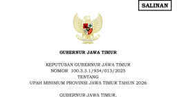 UMP Jatim 2026 Resmi Naik, Khofifah Tegaskan Komitmen Jaga Daya Beli Pekerja