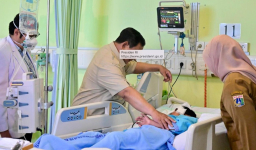 Prabowo Jenguk Korban Kecelakaan di Cilincing, Pastikan Perawatan Maksimal
