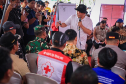 Gubernur Jateng Pastikan Penanganan Banjir-Longsor Pemalang Paripurna