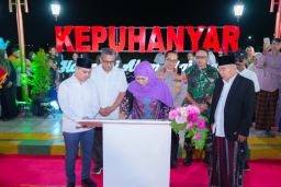 Resmikan Permata Jatim di Kepuhanyar, Khofifah Dorong Transformasi Kawasan Kumuh Terpadu