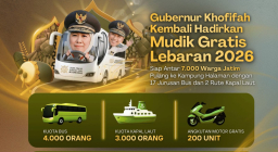 Pemprov Jatim Siapkan 7.000 Kuota Mudik Gratis, Bus dan Kapal Laut Berangkat Maret 2026