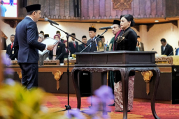 DPRD Jatim Resmikan PAW Fraksi PDIP, Diana Sasa Siap Kawal Pembangunan Berbasis Perlindungan Lingkungan