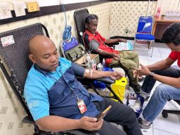 Peringati Bulan K3 Nasional 2026, Bandara Pattimura Ambon Gelar Donor Darah