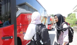 Untag Surabaya Fasilitasi Antar Mudik Gratis ke Terminal Purabaya Jelang Idulfitri 2026
