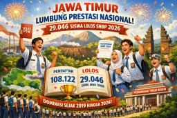 Jatim Konsisten Terdepan, Puluhan Ribu Siswa Tembus PTN Lewat SNBP 2026