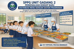 Uji Coba Prasmanan MBG di Malang, Siswa Lebih Mandiri, SPPG Evaluasi Skema Distribusi