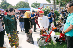 SMK Jatim Pamer Taring Kendaraan Listrik di Hardiknas 2026