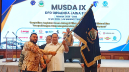 Dipercaya Kembali, Firmansyah Mustafa Nahkodai Organda Jatim Hingga 2031