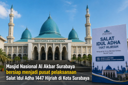 Al Akbar Surabaya Siapkan Salat Idul Adha untuk 40 Ribu Jemaah, Empat Sapi Kurban Jumbo Jadi Daya Tarik
