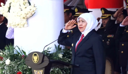 Hari Lahir Pancasila, Khofifah: Persatuan dan Keadilan Jadi Kunci Perdamaian Dunia