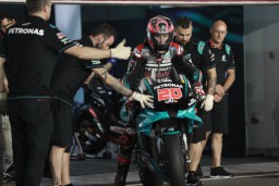 Quartararo Hindari Kesalahan yang Berujung pada Cedera