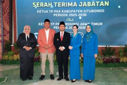 Arumi Bachsin Hadiri Sertijab Ketua TP PKK Situbondo, Dorong Program Inovatif untuk Kesejahteraan Keluarga